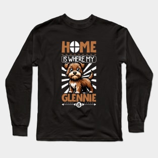 Home is with my Glen of Imaal Terrier Long Sleeve T-Shirt